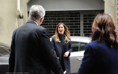 Visita del Ministro Maria Elena Boschi