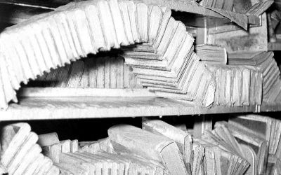 Libri nel sottosuolo di Palazzo Strozzi