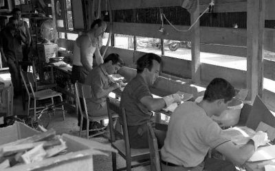Personale al lavoro alla Certosa