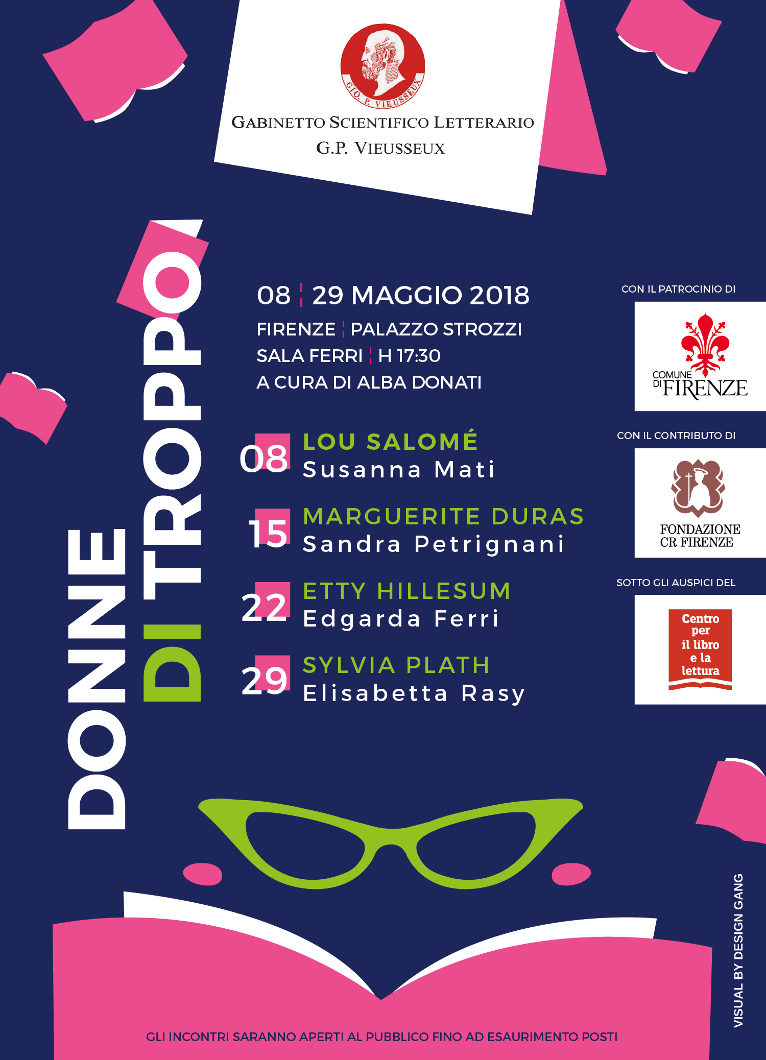 DONNE DI TROPPE: 4 appuntamenti dedicati ad alcune figure di scrittrici imprescindibili del secolo scorso