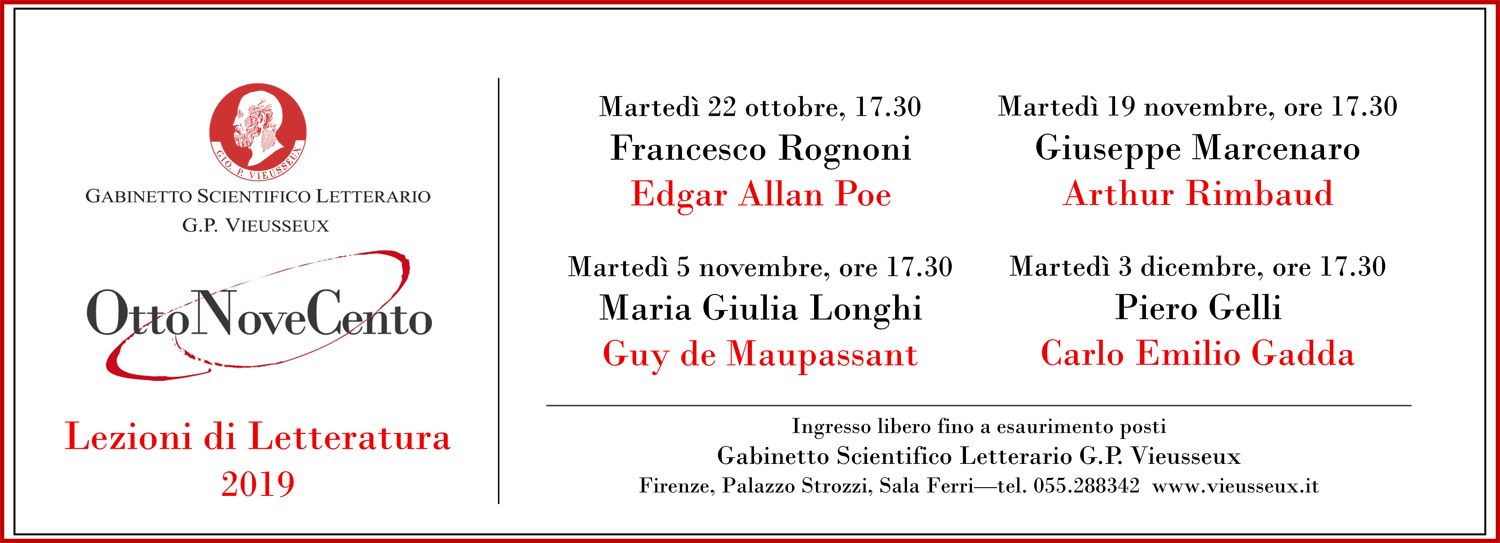 OttoNoveCento - Lezioni di Letteratura 2019