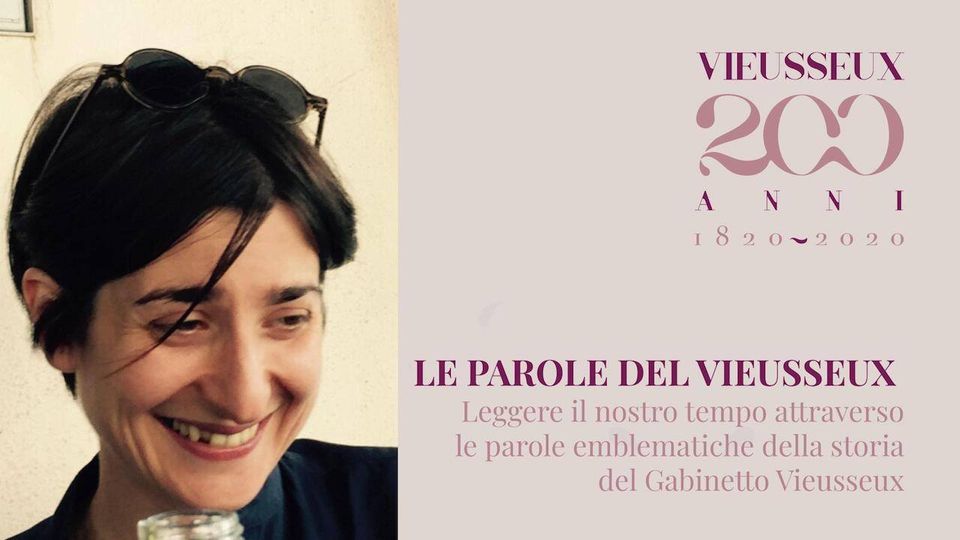 Le Parole del Vieusseux con Chiara Valerio
