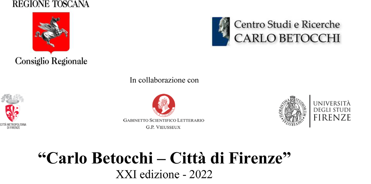 Cerimonia di consegna del Premio “Carlo Betocchi - Città di Firenze