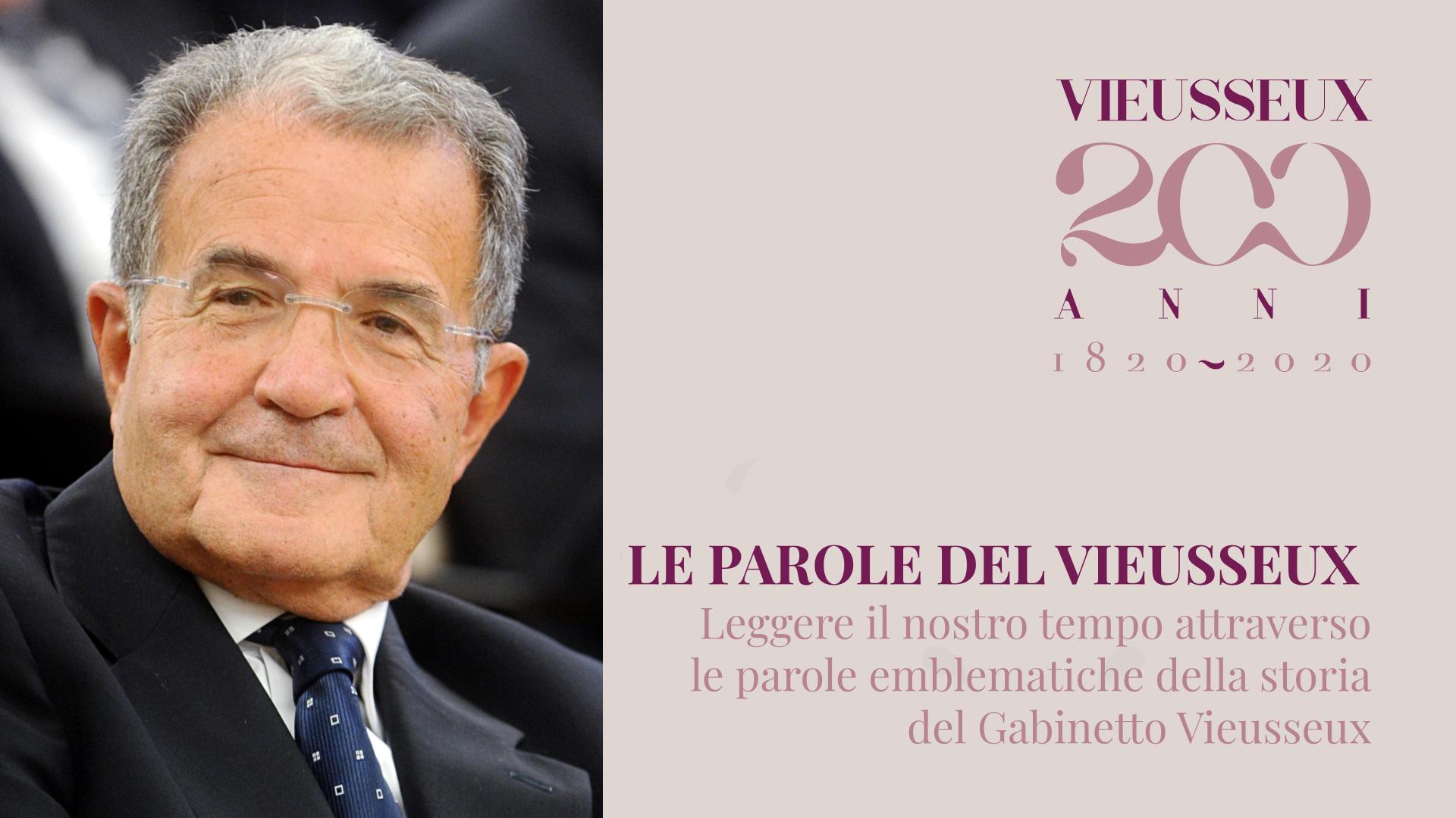 Le Parole del Vieusseux con Romano Prodi - ECONOMIA