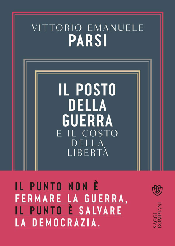 Vittorio Emanuele Parsi dialoga con il giornalista Riccardo Amati