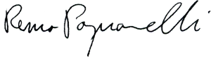 Firma Remo Pagnanelli