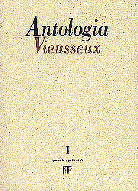 Antologia Vieusseux N.1, gennaio-aprile 1995