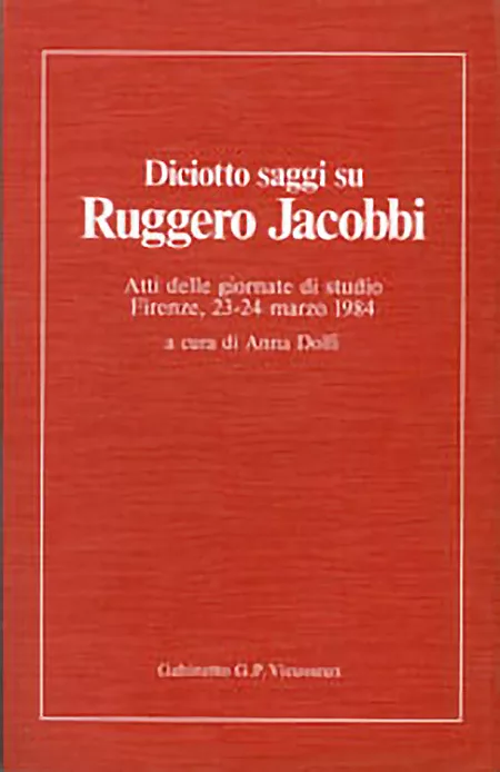 Diciotto saggi su Ruggero Jacobbi