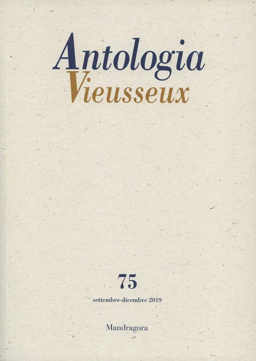 Antologia Vieusseux N. 75