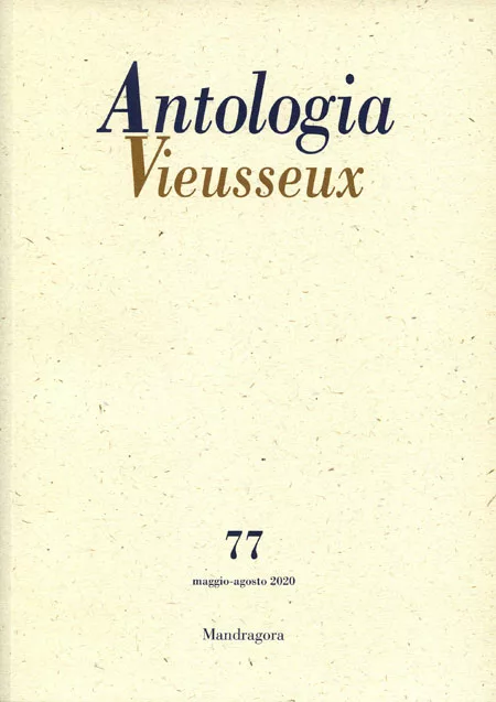 Antologia Vieusseux N 77