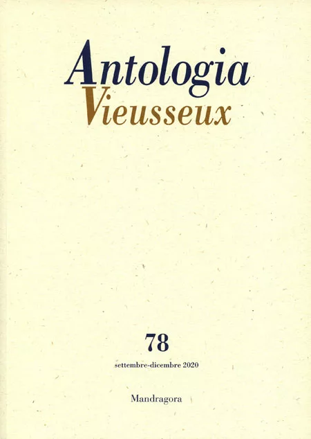 Antologia Vieusseux N 78