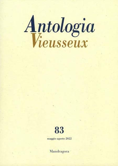 Antologia Vieusseux N 83
