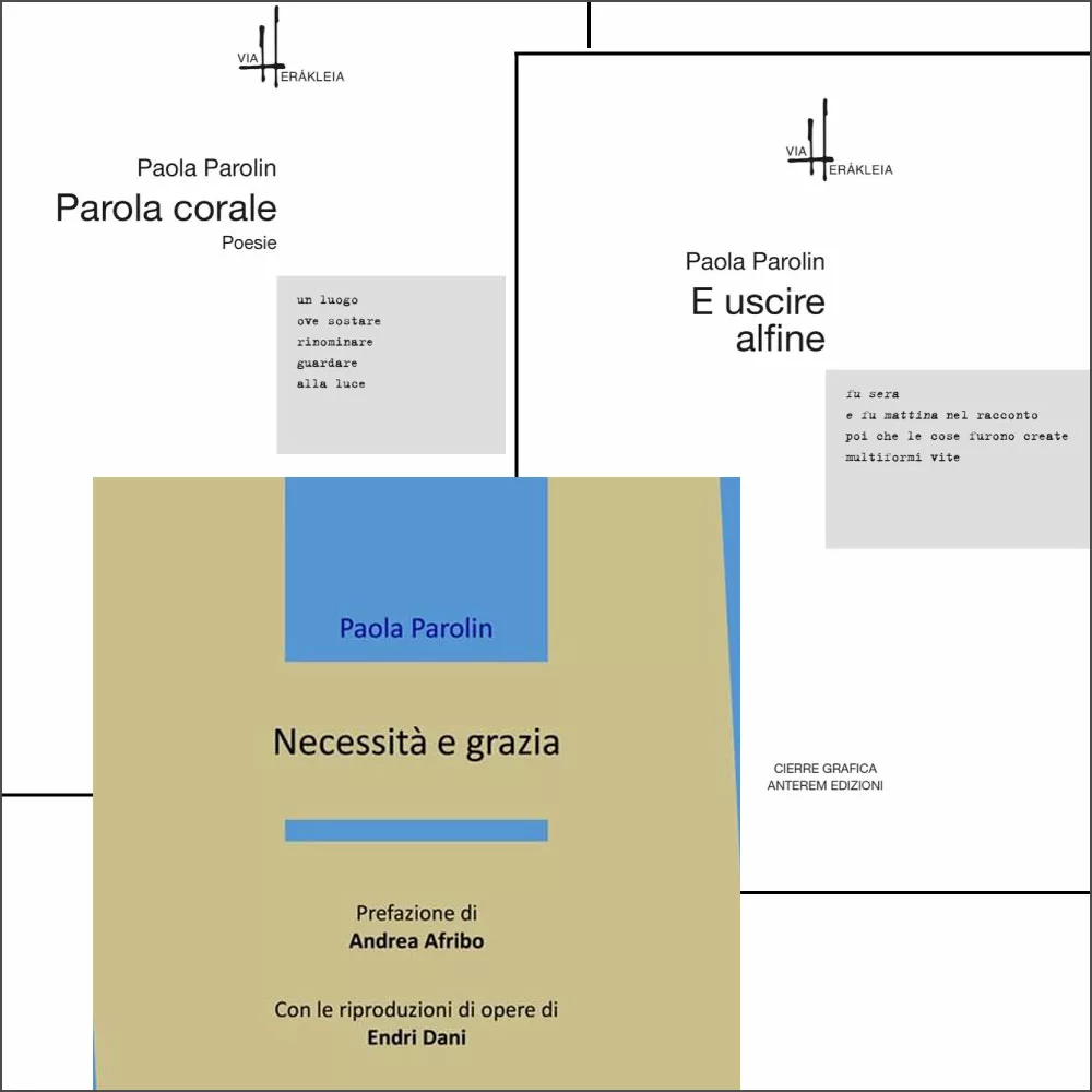 locandina Necessità e Grazia Incontro con la poesia di Paola Parolin