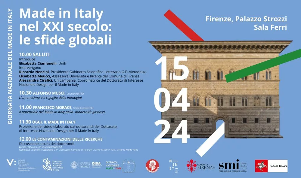 locandina evento Made in Italy nel XXI secolo: sfide globali