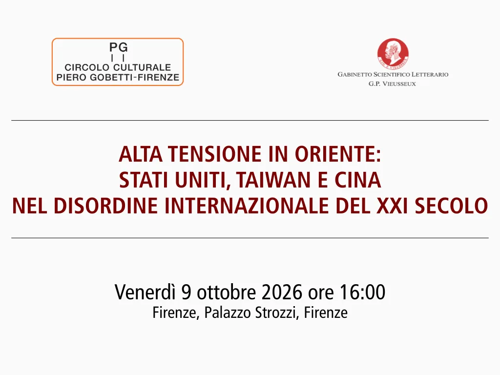 Alta tensione in Oriente: Stati Uniti, Taiwan e Cina nel disordine internazionale del XXI secolo