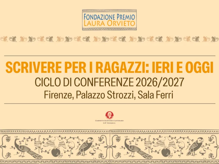 Scrivere per i ragazzi: ieri e oggi | Ciclo di conferenze